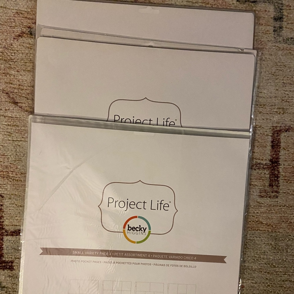 - Project Life Page Protectors 12"X12" 12/Pkg (3 pk)